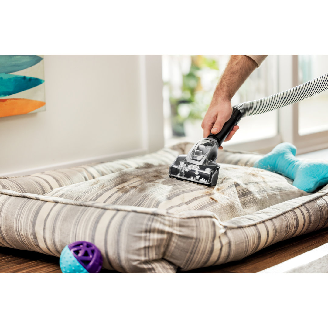 BISSELL CleanView Compact Turbo Upright Vacuum with Quick Release Wand, Full Size Power, Compact Size for Apartments & Dorms, 3437
